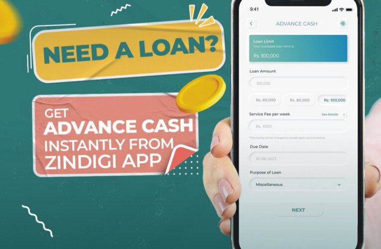 Zindigi introduces the first-ever AI-driven instant micro loan, offering upto PKR 100,000.