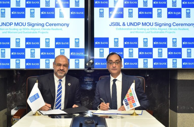 JS Bank Joins Hands with UNDP to promote gender-inclusive and climate-resilient businesses in Pakistan