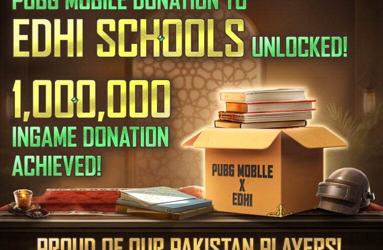 PUBG Gamers play to Contribute Donations to Edhi Schools