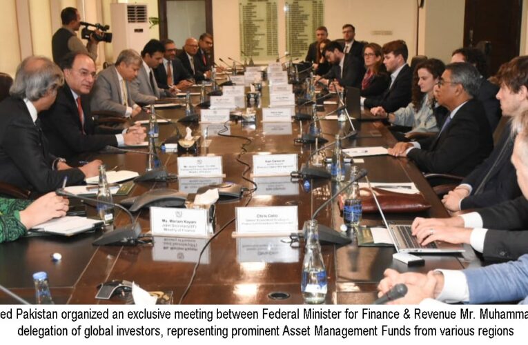 Standard Chartered Facilitates Finance Minister’s Meeting with International Investors, Explores Pakistan’s Investment Potential