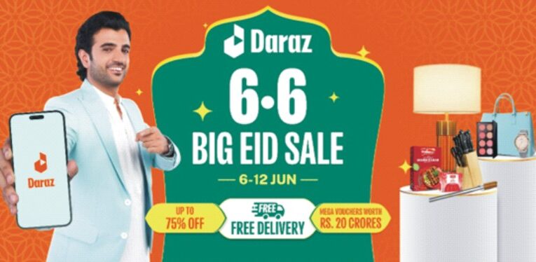 Daraz adds on to the celebrations with its spectacular “6.6 Big Eid Sale”