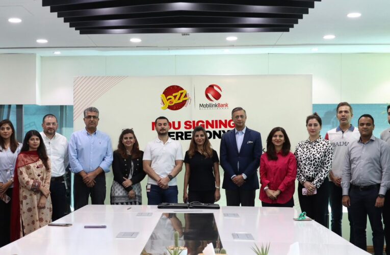 Jazz and Mobilink Bank Forge Strategic Alliance to Strengthen Digital Financial Inclusion and Empowerment