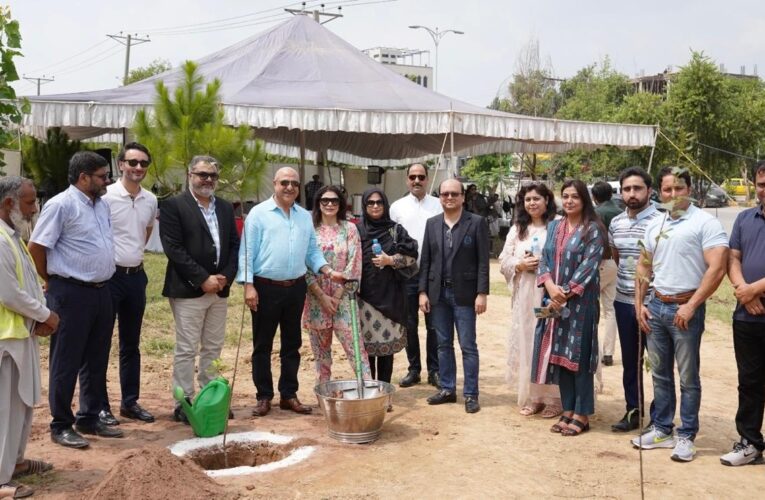 Jazz Holds Tree Plantation Drive in Islamabad as Part of Nationwide Carbon Sink Project