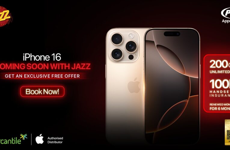 Jazz Brings iPhone 16 to Pakistan for its Customers