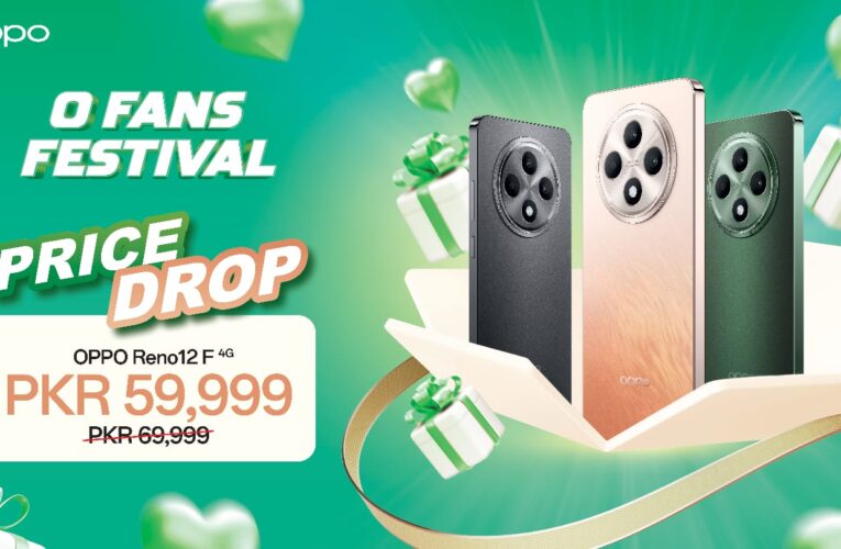 OPPO’s OFans Festival is Here! Enjoy Big Discounts Up to PKR 10,000 and Festive Surprises!