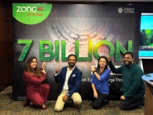 Read more about the article Zong hits 7 Billion monthly recharge milestone through alternate channels