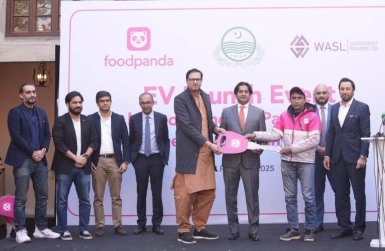 foodpanda partners with Govt of Punjab and Wasl to launch Electric Vehicles for delivery riders