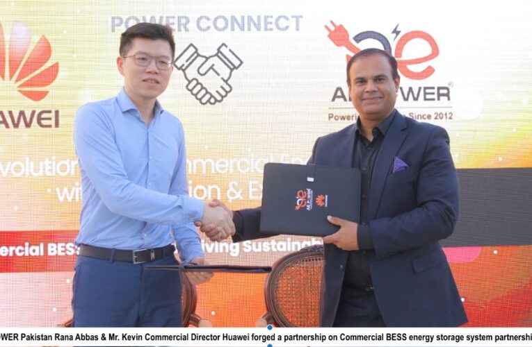 Huawei and AE Power Forge Partnership to Introduce LUNA2000-107kwh/167kwh/215kwh Commercial Battery Energy Storage System in Pakistan