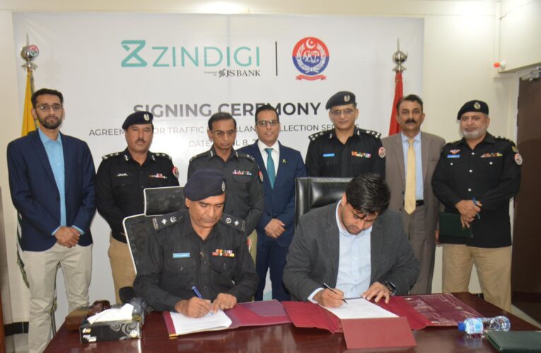 Zindigi Partners with AJK Police to Digitize Traffic Fine System