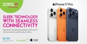 Read more about the article Zong to Bring iPhone 17 to Pakistan with the Best Value and Exclusive Bundles