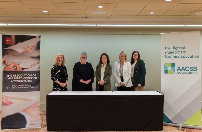 ACCA and AACSB join efforts to support accounting and finance education