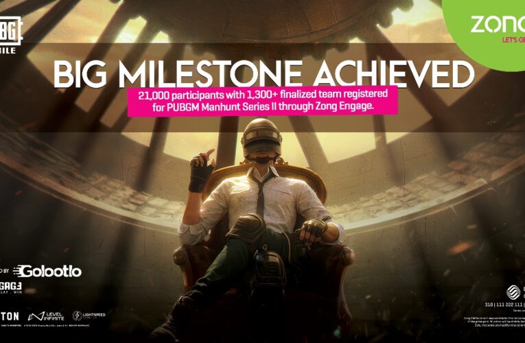 Zong Engage Sets National Record with Manhunt 2 PUBG Mobile Tournament