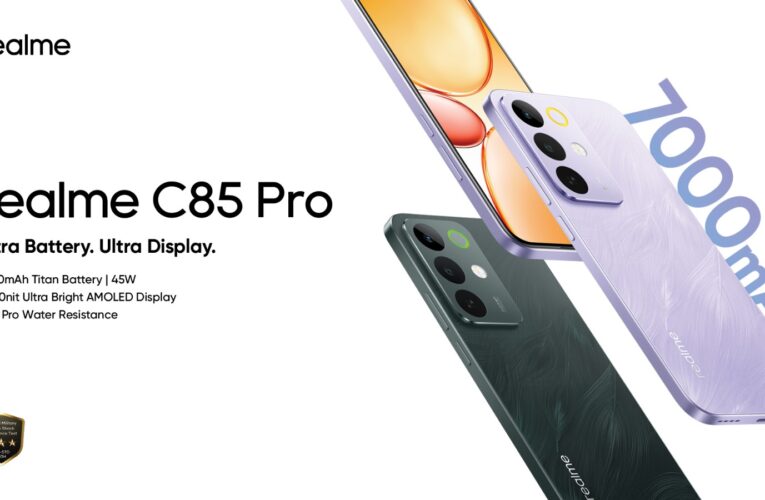 realme C85 Pro Sets a New Benchmark with Segment’s Best 4000nit AMOLED Display among 7000mAh Battery Phones, and IP69 Pro Durability