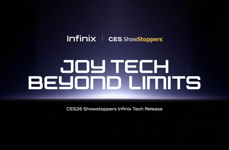 Infinix Unveils a Joyful Tech Era with Always-On Satellite Communication and Game-Ready Cooling at CES 2026