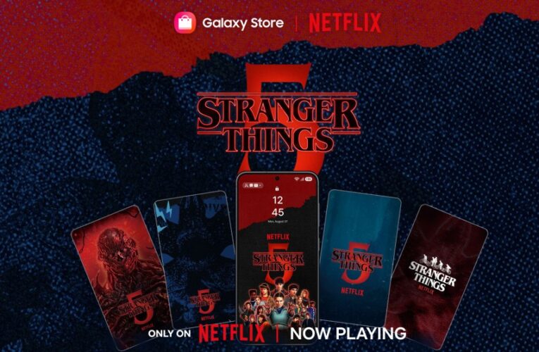 Step Into the Upside Down: Samsung and Netflix Offer Exclusive ‘Stranger Things’ Theme for Galaxy