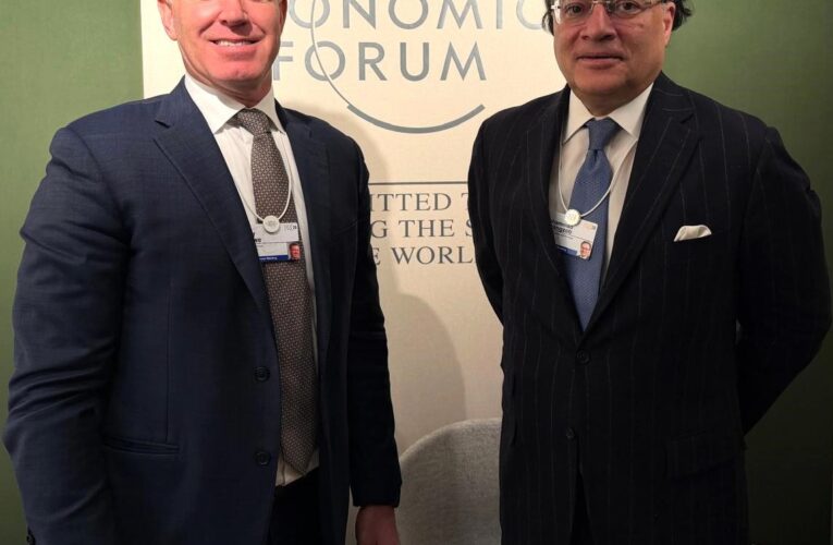 Syngenta Group CEO meets Pakistan’s Finance Minister at the World Economic Forum, 2026