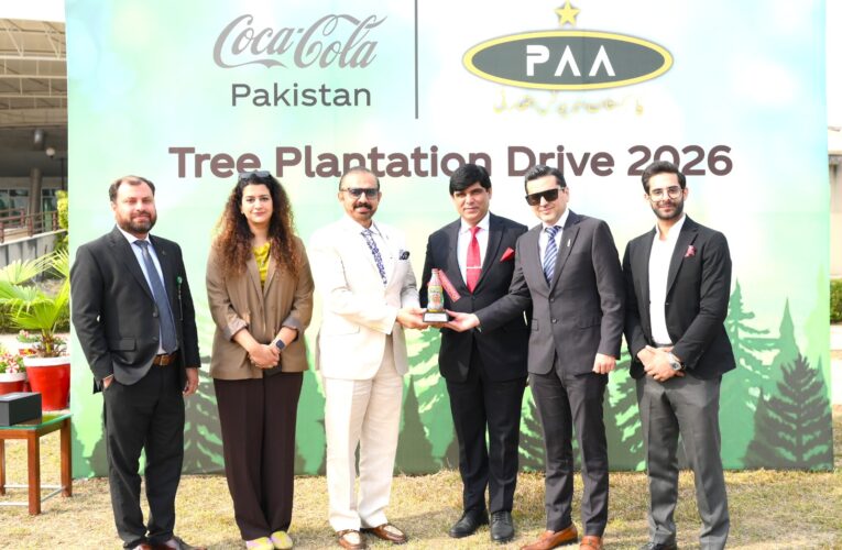 Pakistan Airports Authority in collaboration with Coca-Cola Pakistan launches Spring 2026 Tree Plantation Drive under Climate Resilient Pakistan at Islamabad International Airport