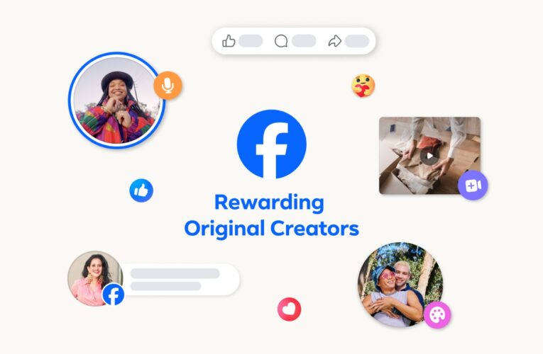 Rewarding Original Creators on Facebook