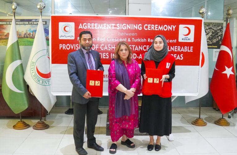 PRCS and Turkish Red Crescent Sign Agreement to Provide Cash Assistance to Flood-Affected Families