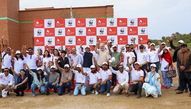 Bank Alfalah and WWF-Pakistan Mark Pakistan’s Independence Day with Alfa Forest Mangrove Plantation Drive