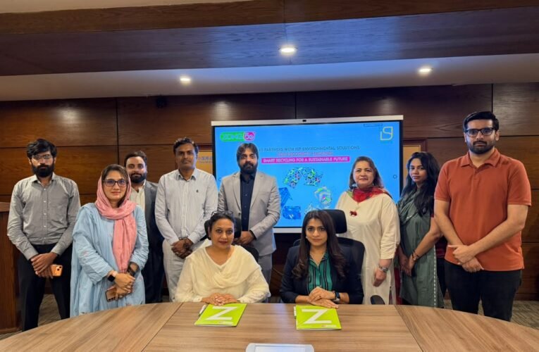 Zong partners with ISP Environmental Solutions to launch Pakistan’s first-of-its-kind Smart Waste Management  Stations