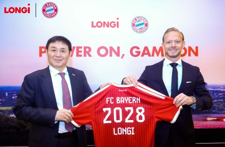 LONGi Becomes Official Partner of FC Bayern Munich in Global Solar Technology Partnership
