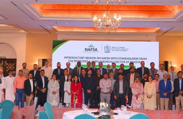 NAFSA holds “Introductory Session on National Agri-Trade and Food Safety Authority with Stakeholders from the Pesticides and Agro-Chemicals Sector of Pakistan”